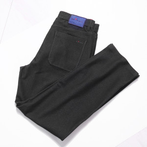 Kiton 남성 니트 데님 팬츠
