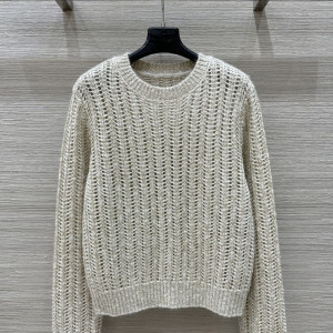 YB 다이아몬드 캐시미어 니트 상의