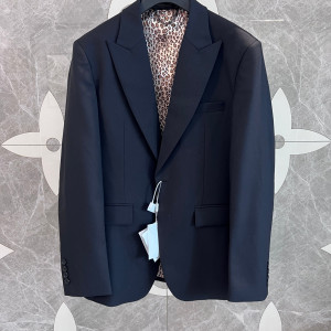 BALENCIAGA 네이비 정장 재킷