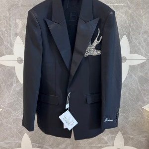 2026 신상 핸드메이드 스팽글 블랙 재킷