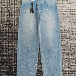 AMIR 와이드 핏 데님 팬츠